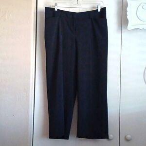 Lane Bryant Black Wide Leg Crop Dress pants. Sz. 14